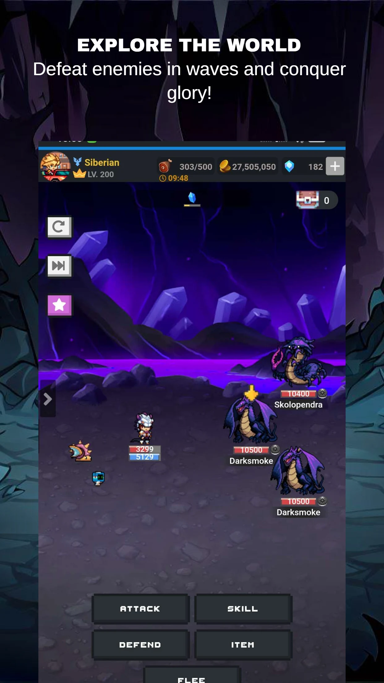 Mana Storia - Pixel MMORPG screenshot