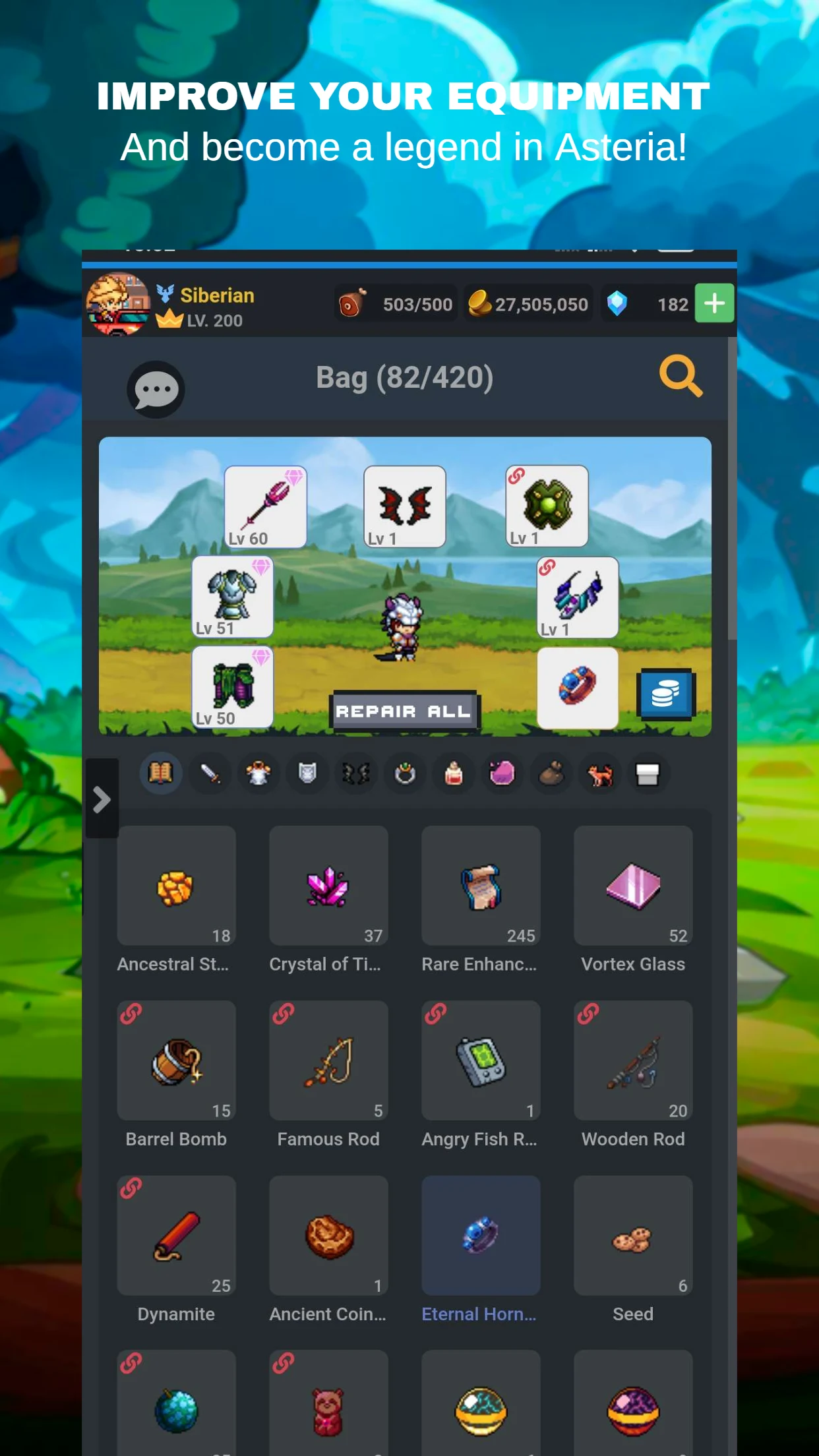 Mana Storia - Pixel MMORPG screenshot